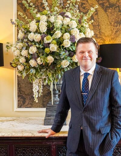 General manager of Owston Hall Hotel Doncaster Joseph Farrar