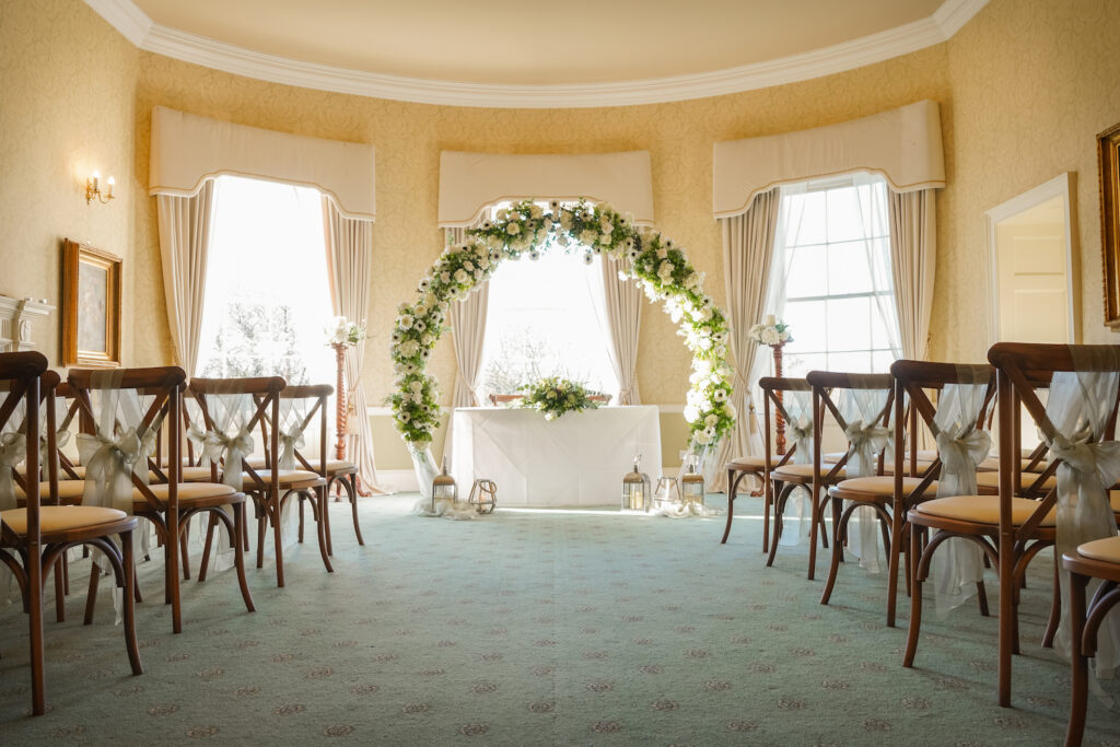 A beautiful wedding in the De Lacey Suite at Owston Hall Hotel Doncaster